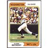 1974 TOPPS GLENN BECKERT (WASHINGTON VARIATION)
