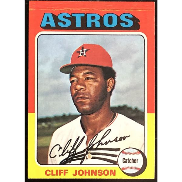 1975 TOPPS MINI CLIFF JOHNSON ROOKIE CARD