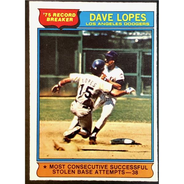 1976 O-PEE-CHEE DAVEY LOPES