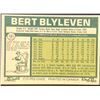 Image 2 : 1977 O-PEE-CHEE BERT BLYLEVEN (HOF)