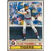 Image 1 : 1979 O-PEE-CHEE ALAN TRAMMELL (HOF)