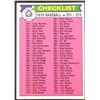 Image 1 : 1979 O-PEE-CHEE CHECKLIST 251-374