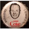 Image 1 : 1964-65 COCA COLA NHL CAP - JOHNNY BOWER (HOF)