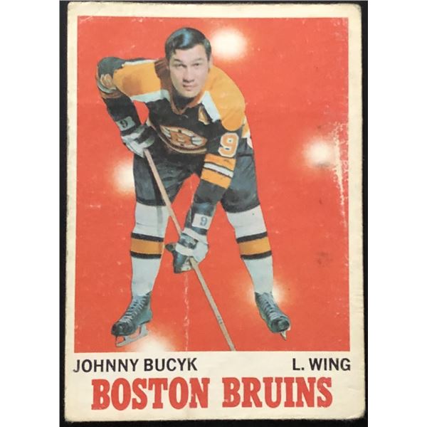 1970-71 O-PEE-CHEE JOHNNY BUCYK (HOF)