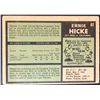 Image 2 : 1971-72 O-PEE-CHEE ERNIE HICKE ROOKIE CARD