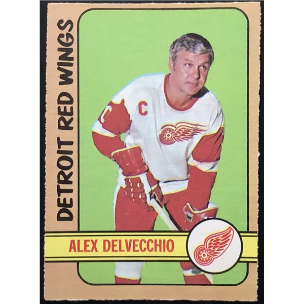 1972-73 O-PEE-CHEE ALEX DELVECCHIO (HOF)