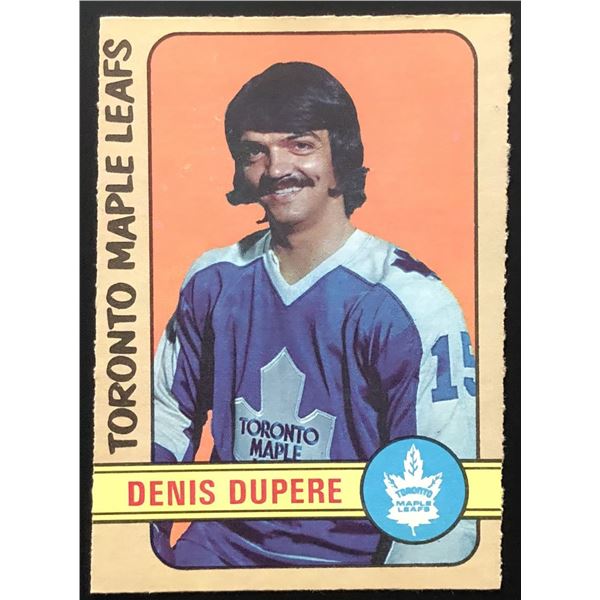1972-73 O-PEE-CHEE DENIS DUPERE ROOKIE CARD