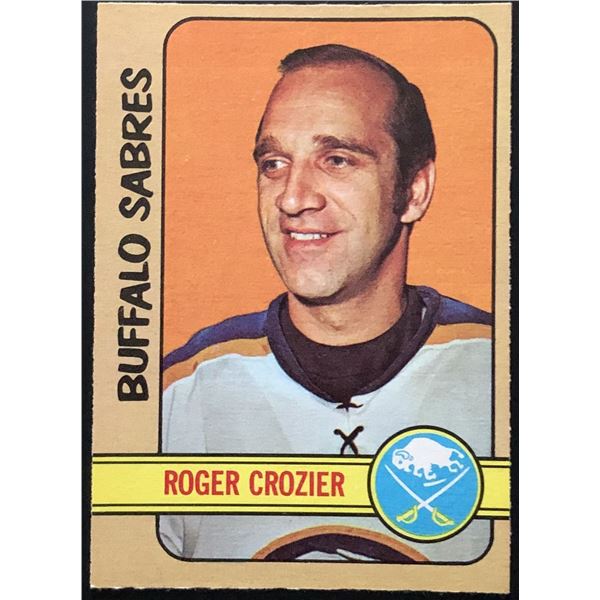 1972-73 O-PEE-CHEE ROGER CROZIER (HOF)