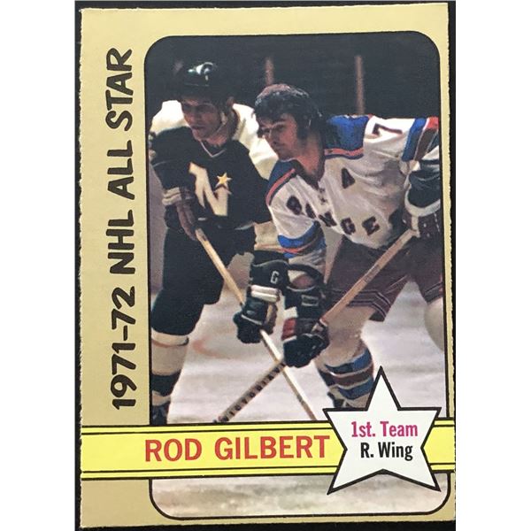 1972-73 O-PEE-CHEE ROD GILBERT (HOF)