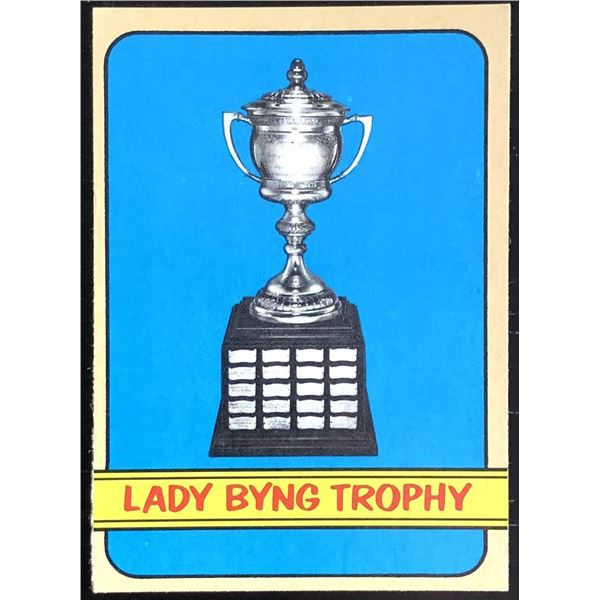 1972-73 TOPPS LADY BYNG TROPHY