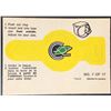 1973-74 O-PEE-CHEE CALIFORNIA GOLDEN SEALS - RING INSERT