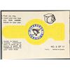 1973-74 O-PEE-CHEE PITTSBURGH PENGUINS - RING INSERT