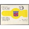 1973-74 O-PEE-CHEE NEW YORK RANGERS - RING INSERT