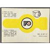 1973-74 O-PEE-CHEE PHILADELPHIA FLYERS - RING INSERT