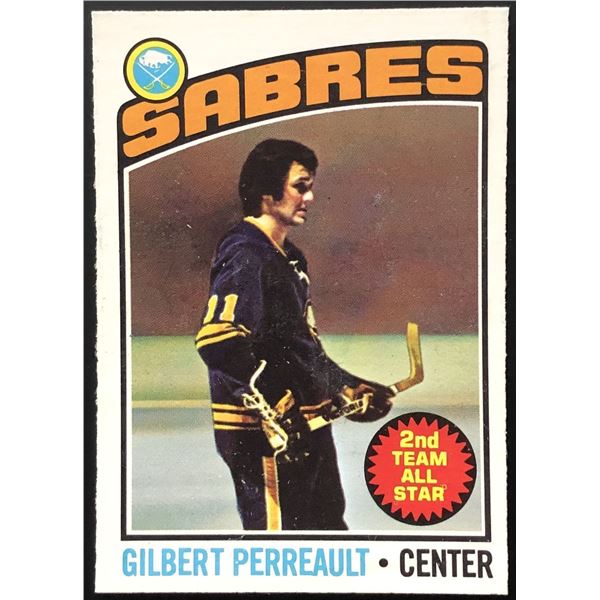 1976-77 O-PEE-CHEE GILBERT PERREAULT (HOF)