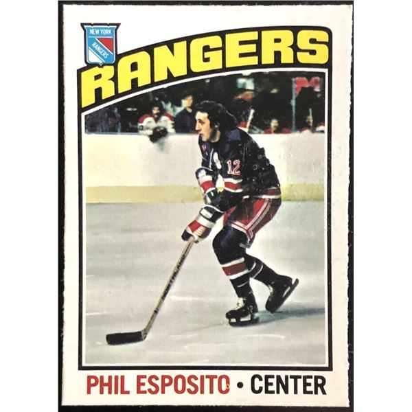 1976-77 O-PEE-CHEE PHIL ESPOSITO (HOF)