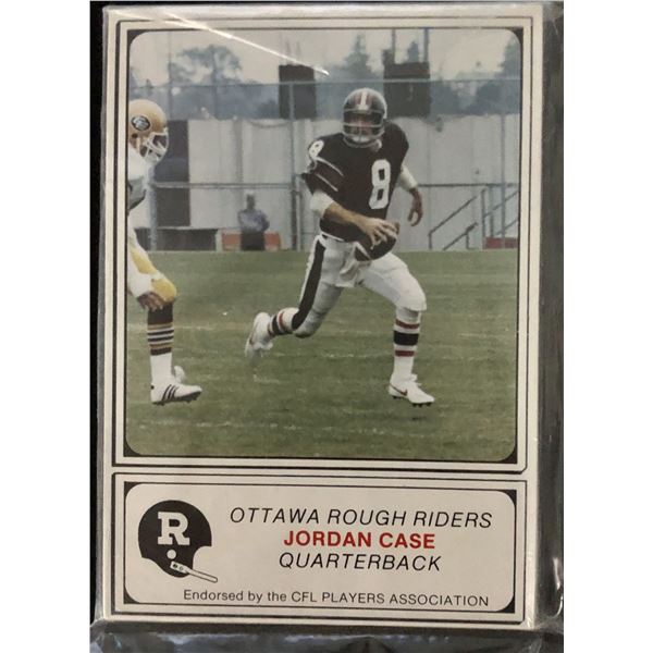 1982 OTTAWA ROUGHRIDERS TEAM SET