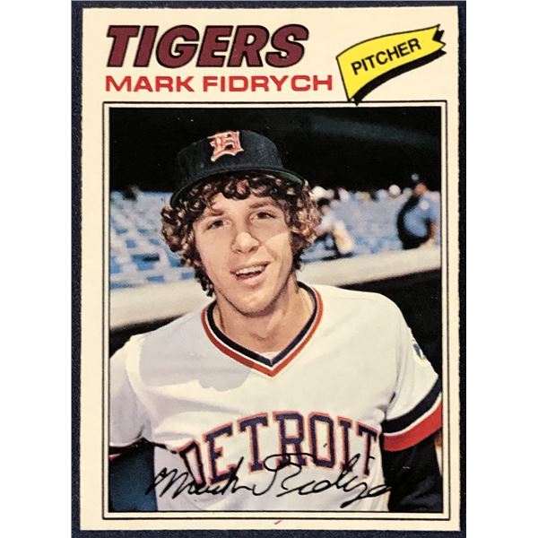 1977 O-PEE-CHEE MARK FIDRYCH ROOKIE CARD