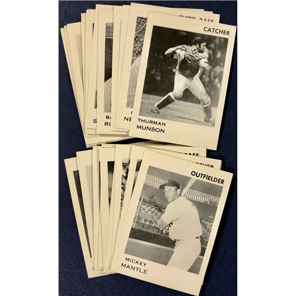 1975 SYRACUSE CHIEFS PROGRAM INSERT SET