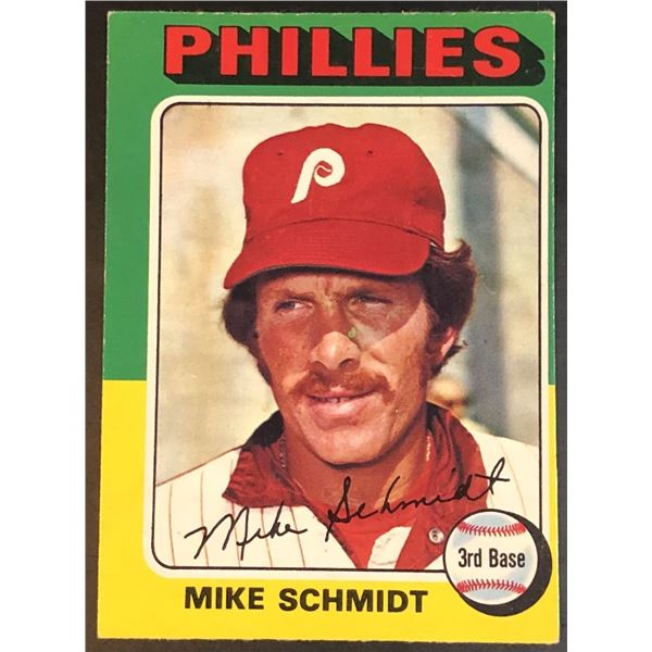 1975 O-PEE-CHEE MIKE SCHMIDT (HOF)