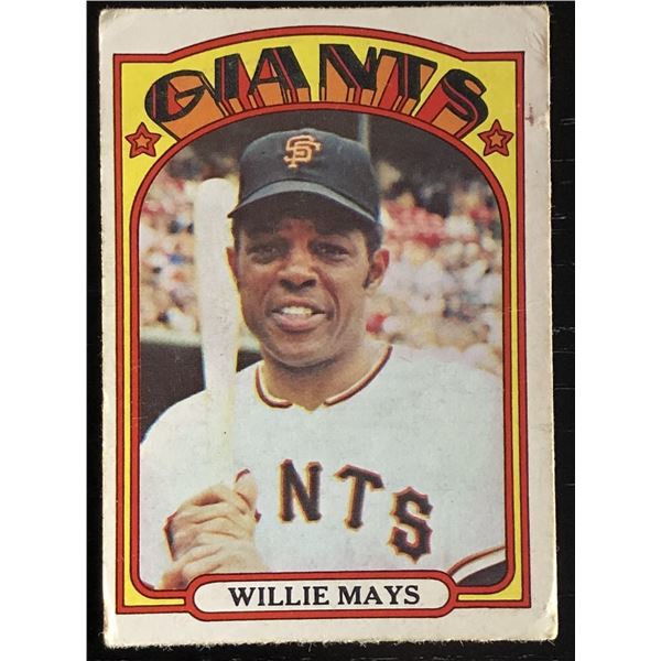 1972 O-PEE-CHEE WILLIE MAYS (HOF)