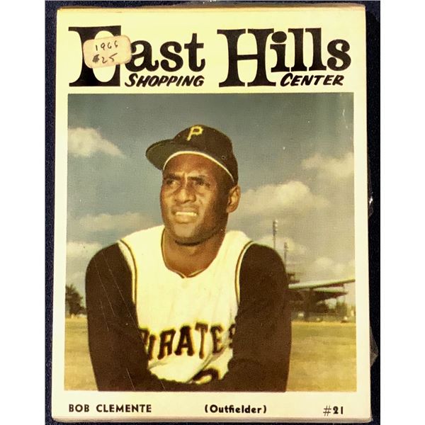 1966 EAST HILLS PITTSBURGH PIRATES COMPLETE SET