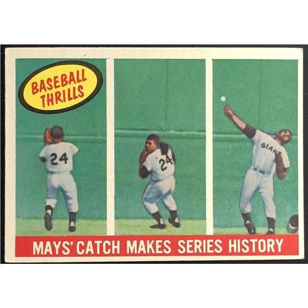 1959 TOPPS WILLIE MAYS (HOF)