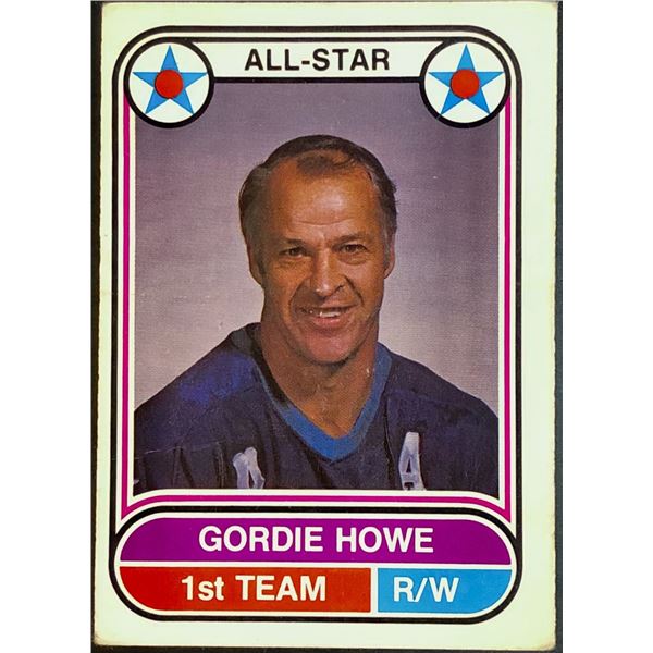 1975-76 O-PEE-CHEE WHA GORDIE HOWE (HOF)