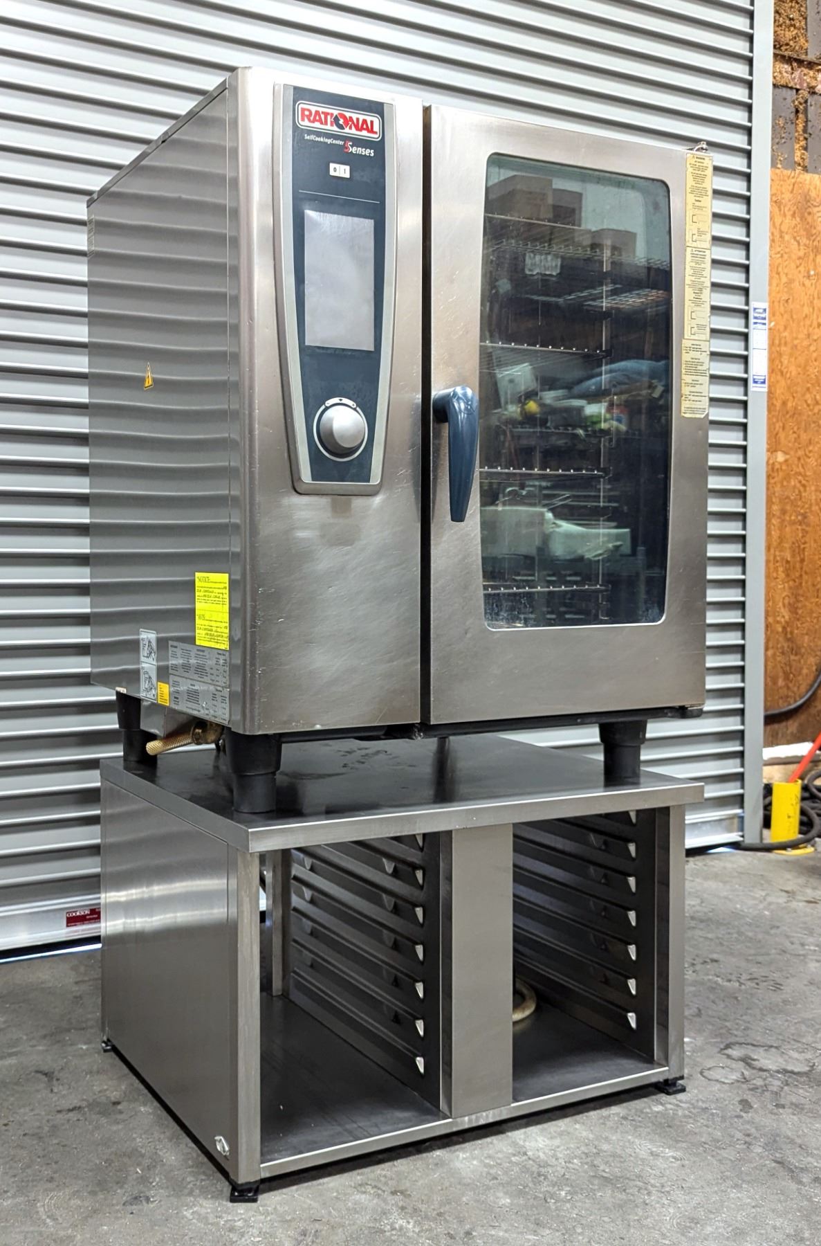 Rational SelfCookingCenter 5 Senses Half Size Gas Combi Oven W/Stand | LBD