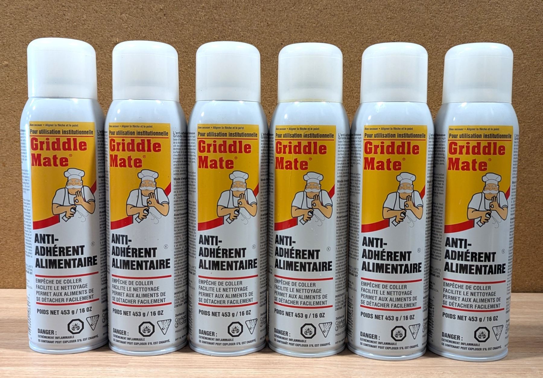 Table Mate Griddle Griddle Mate Food Release 453g - Lot of 6 | L3-2