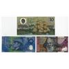 Image 2 : Australia Polymer Banknote Lot of 3