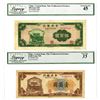 Image 1 : China. Central Bank - Nine Northeastern Provinces, 1946 and 1948 Issued Banknote Pair.