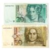 Image 1 : Germany. Deutsche Bundesbank, 1993 and 1996, Issued Banknote Pair.