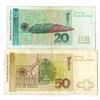 Image 2 : Germany. Deutsche Bundesbank, 1993 and 1996, Issued Banknote Pair.