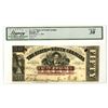 Image 1 : NC. State of North Carolina, January 1, 1863, Issued Civil War Era Banknote.