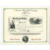 Image 1 : ABNC Souvenir Card with Bank Draft for the Shetucket Bank of Norwich Connecticut and Santa Claus Vig