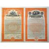 Image 1 : Argentina & Colombia, South American Specimen Bond Pair. 1925 and 1928