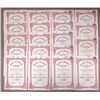 Image 1 : France. Rustchouk Sugar and Refinery, 1928, Group of 19 Issued Stock Certificates.