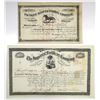 Image 1 : South Carolina Issued Stock Certificate Pair, 1884-1899