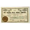 Image 1 : Mexico. Golden Belle Mining Co., 1889, I/U Stock Certificate.