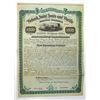 Image 1 : OH, IN, IL, MO. Wabash, Stain Louis and Pacific Railway Co., 1880, Specimen Coupon Bond.