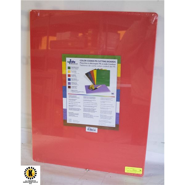 NEW - UPDATE INTERNATIONAL RED CUTTING BOARD