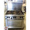 Image 1 : SUNFIRE 6 BURNER NATURAL GAS RANGE W/ OVEN