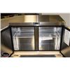 Image 2 : NEW ATOSA 48" DOUBLE DOOR UNDER COUNTER FREEZER