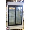 Image 1 : TRUE DOUBLE GLASS DOOR 44" WIDE DISPLAY COOLER