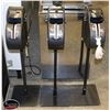 Image 1 : THREE 40" HD COMMERCIAL FOOD / PRODUCE BAG STANDS