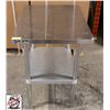 Image 1 : 30" X 24" X 34" COOPER STEEL S/S WORK TABLE W/