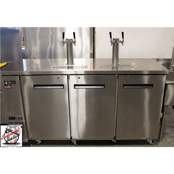 BAILIFF SEIZURE: EFI 72" DIRECT DRAW KEG COOLER
