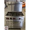Image 1 : BAILIFF SEIZURE: VULCAN 36" 6 BURNER RANGE W/ OVEN