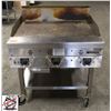 Image 1 : BAILIFF SEIZURE: GARLAND 36" 3 BURNER GRIDDLE ON